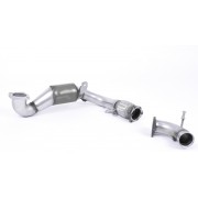 Milltek Cast Downpipe with Race Cat For Fitment to OE Cat Back System Only Fiesta MK8 1.0 Ecoboost ST-Line